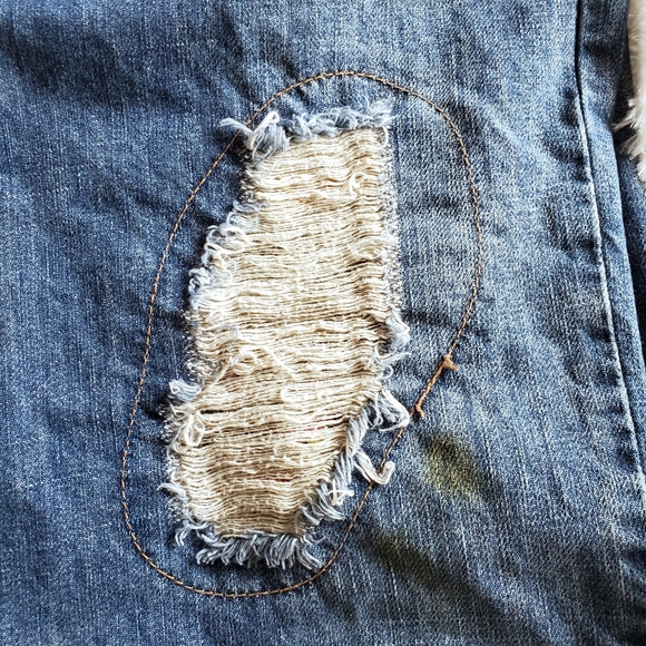 Jeans Distressed Denim | No Boundaries | Mens 38x30 - Picture 9 of 15